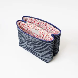 Custom Folding Zipper Cosmetic Vanity Makeup Organizer Bag