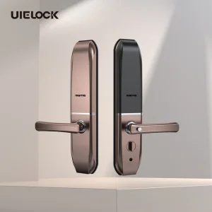Smart Home Aluminum Door Keyless Entry Lock Zinc Alloy Fingerprint Handle Digital Electronic Control Safety Fingerprint Lock