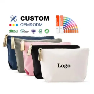 Canvas Cosmetic Bag