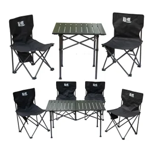 Naturehike Portable Foldable BBQ Camping Table Set