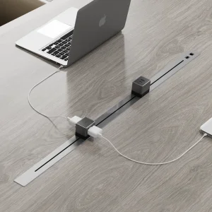 Office Desk Power Rail Track System