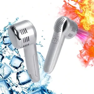 Hot and Cold Face Hammer Vibration Instrument Skin Facial Cryotherapy Care Tool Lifting Warming and Cooling Firming Device