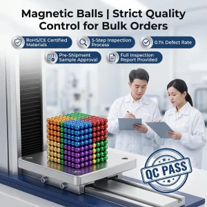 Bulk Colorful Magnetic Balls - Factory Direct DIY Magnet Sets For Party Favors Gift, Custom Color/Packaging Accepted