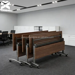 Customizable Folding Table Space Saving Conference Table Work Office Meeting Table Office Desk Mesa De Conferencias Plegable