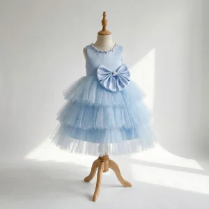 Sky Blue Tulle Dress