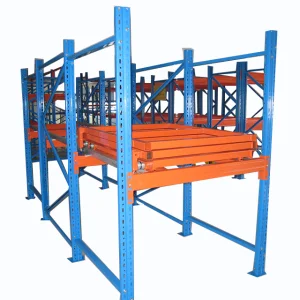 Heavy Duty Pallet Rack Push Back Pallet Racking Systems Push Back Rail Sliding System for Storage Shelves