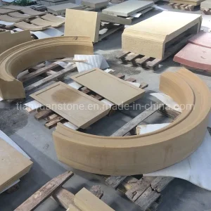 Carved Door Frames Made of Natural Sandstone, Window &amp; Door Surround