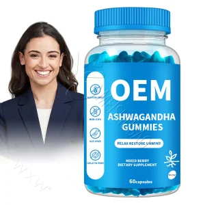 Energy and Mood Enhancing Ashwagandha Gummies with Natural Ingredients