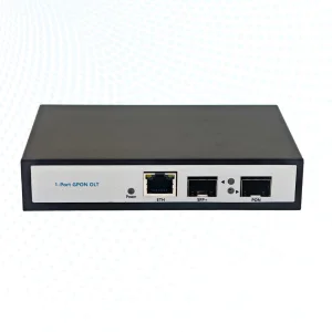 Smart Mini GPON OLT Fiber Access Device with 1 PON Port for ISP and Telecom Network