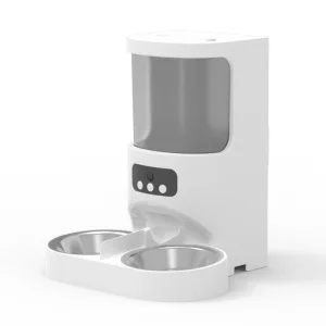 OEM/ODM Smart Pet Feeder with Camera, 4L 6L Automatic Dog Cat Food Dispenser with WiFi/APP Control &amp; Video Monitoring