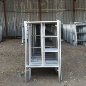Anti-Corrosion Weatherproof Scaffolding Frame Scaffolding System for Industrial Warehouses