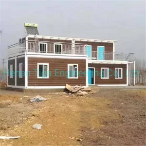 American Shipping Duplex Modern Luxury Holiday Safe Comfortable Prefab Villa Resort Container Vacation Home