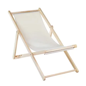 High Quality Solid Teak Wood Adjustable Folding Chair, Custom Portable Lightweight Summer Outdoor Patio Beach Outdoor Chaise Lounge