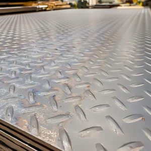China Factory 4mm 6mm Galvanized Steel Plate Best Price Checkered Steel Plate Customized For Transportation