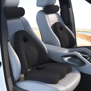 Premium Car Seat Cushion Back Support