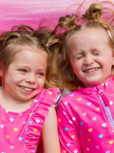 Traje de baño reciclado personalizado para niñas, bañador para niños, ropa de piscina para bebés, ropa de playa para infantes con Upf50+
