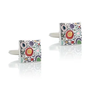 Enamel Wedding Cufflink