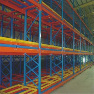 Heavy Loading Adjustable Push Back Pallet Racking Systems