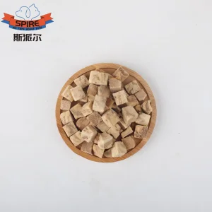 Freeze-Dried Mixed Protein Pet Food Salmon Cube Recipe for Dog Cat Balanced Diet