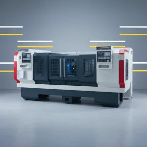 Fully Customizable Horizontal 4-Axis CNC Lathe