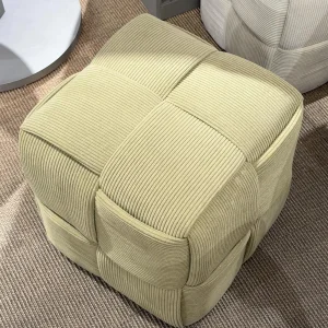 Modern light luxury multi-color velvet storage stool