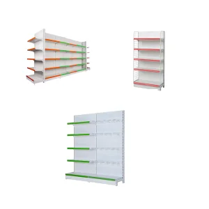 Gui Chang Single Side Wall Supermarket Retail Shelving