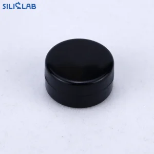 Custom 3ml Small Non Stick Wax Jar Concentrate Wax Oil Silicone Containers Jar with Cover for Travel