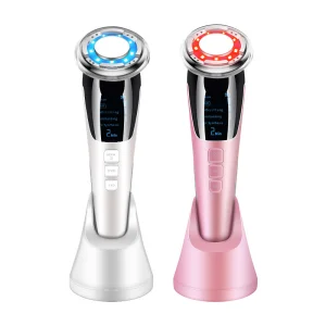 LED Photon Skin Lifting Essence Infusion Facial Massager
