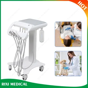 OEM Customized Material Rixi Instrument Unit Hospital Furniture Dental Chair Medical Equipment