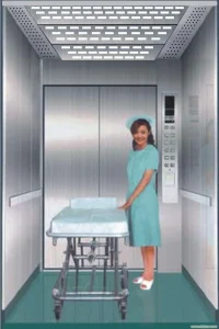 Transporte de Pacientes Hospitalares em Maca Elevador Médico Seguro de Grande Capacidade