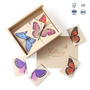 Butterfly Wooden Puzzle Montessori Toy