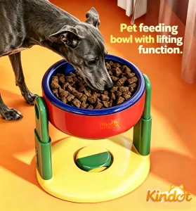 Suction Cup Elevated Pet Bowl