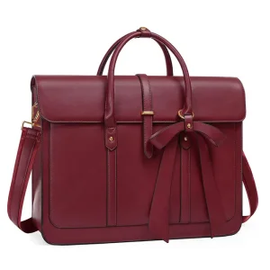 Wholesale 15-15.6 Inch PU Leather Laptop Shoulder Bag Convertible Backpack Manufacturers, Factories