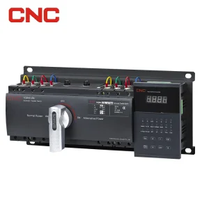 Generador de ATS inteligente CNC, interruptor de transferencia automática, eléctrico manual
