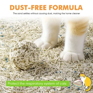 Arena Natural Premium para Gatos OEM Marco de Bentonita
