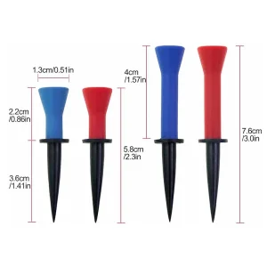 Rubber Head Golf Ball Holder Golf Training Aids