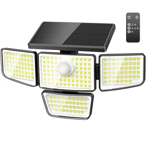 Solar Motion Sensor IP65 Waterproof 212LED