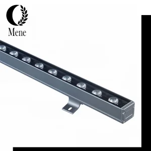 Luminária Linear de Luz LED RGB de Fachada IP65 Lâmpada Lavadora de Parede Exterior para Iluminação de Edifícios ao Ar Livre