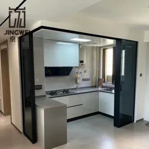 High Performance Commercial Heavy Duty Automatic Sliding Door Aluminum Glass Door