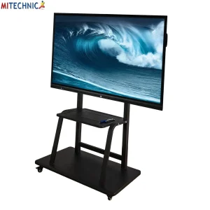 Infrared LED Touch Computer Touch Interactive Flat Panel Smart Board Miboard Kiosk Conference Meeting Whiteboard Display 4K Android OPS 65 Inch