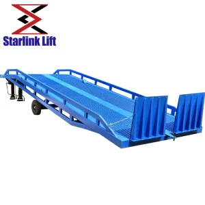 6-Ton, 8-Ton, 10-Ton, 15-Ton Mobile Container Loading &amp; Unloading Equipment Mobile Dock Leveler for Unloading
