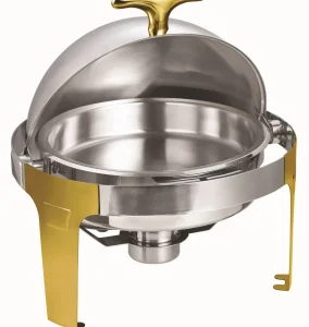 Low Cost Stainless Steel Round Chafing Dish for Buffet