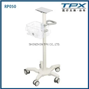 Medical Equipment Endoscope Trolley Carts with 5 Mute Casters