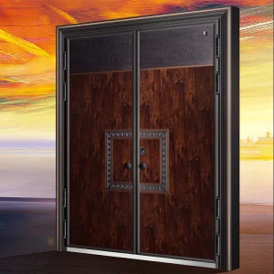 Casting Aluminum Main  Entrance  Door and Gate, European Style Door
