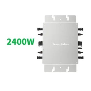 Logotipo Personalizado Wvc 1200W 1400W 1600W 2000W 2400W 2800W com Micro Inversor WiFi para Sistema de Energia Solar Conectado à Rede