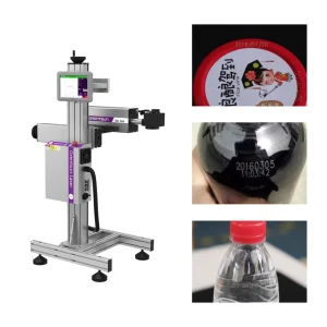 High Speed CO2 Laser Coding Machine Precision OEM Fast Wood Acrylic Cardboard