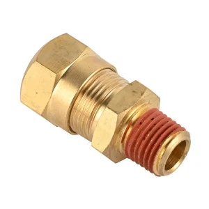 Straight Brass Male NPT DOT Ferrule Pipe Fittings