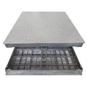 Modern Techniques Anti-Static Aluminium Soundproof Profile Raised Access Flooring 600mm Building Material Pure Aluminum Panel
