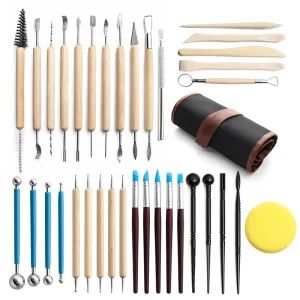 36PCS Pottery Clay Sculpting Tools