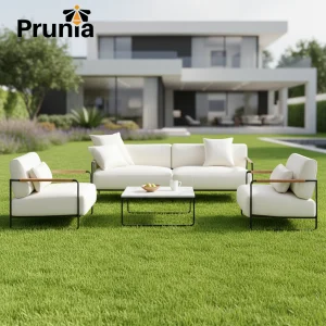 Modern Patio Garden Outdoor Furniture Waterproof Cushion Aluminum